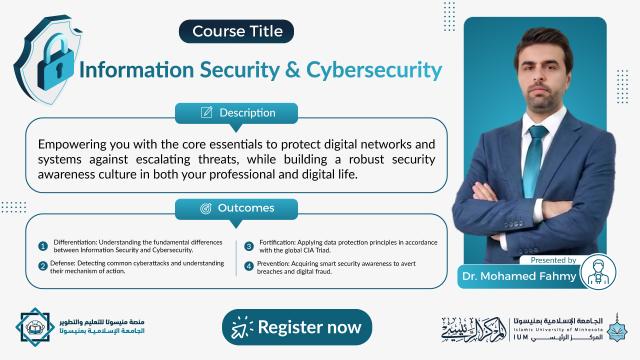 Information Security and Cybersecurity