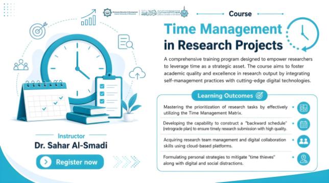 Time Management in Research Projects