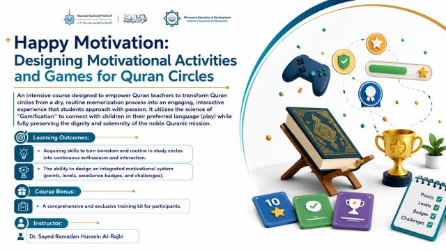 Happy Motivation: Designing Motivational Activities and Games for Quran Study Circles