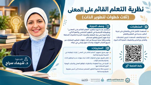 نظرية التعلم القائم على المعنى (ثلاث خطوات لتطوير الذات)