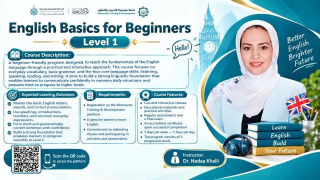 English Language Basics for Beginners - Level One